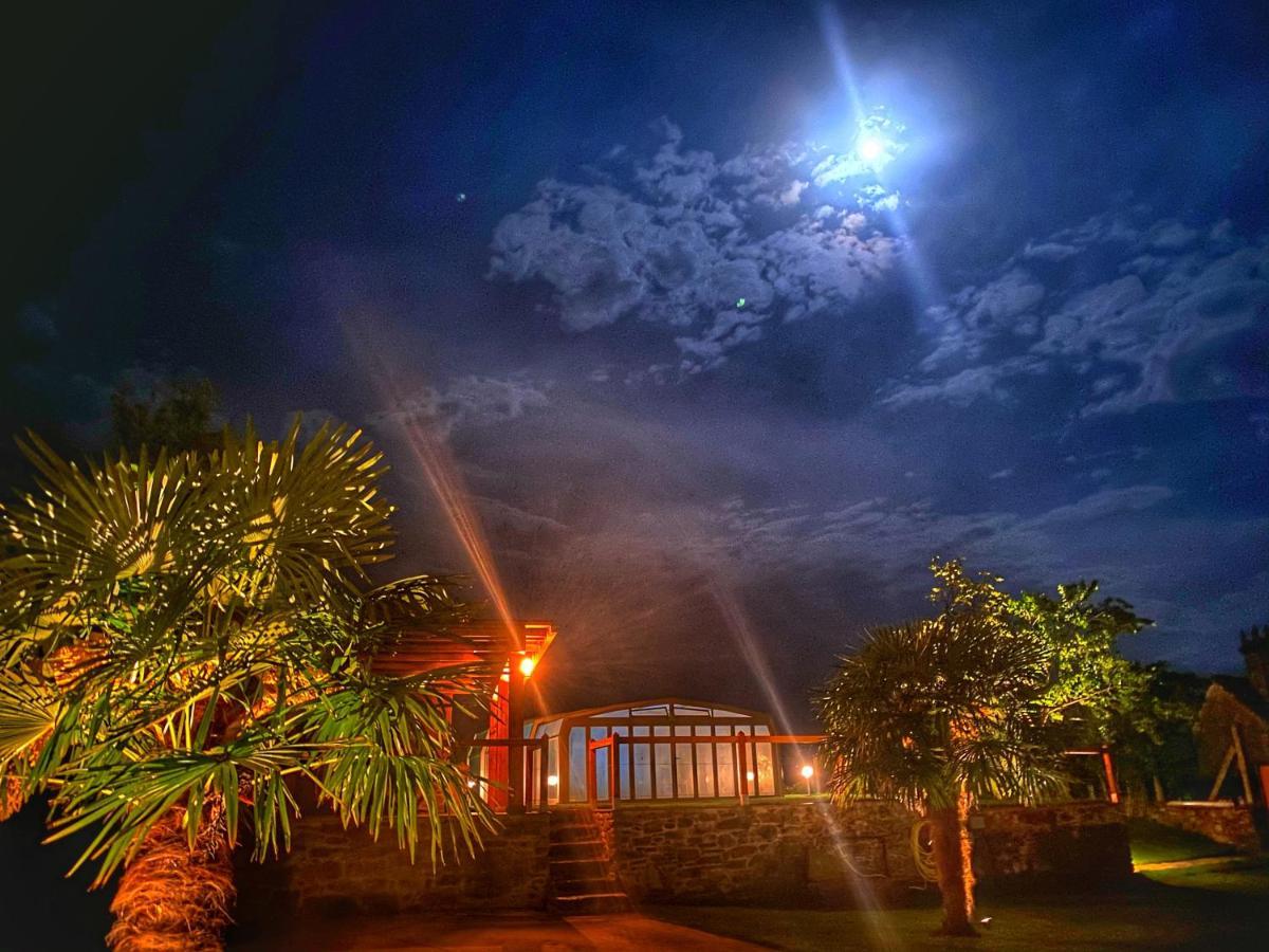 Villa Casa De Fares A Estrada Esterno foto