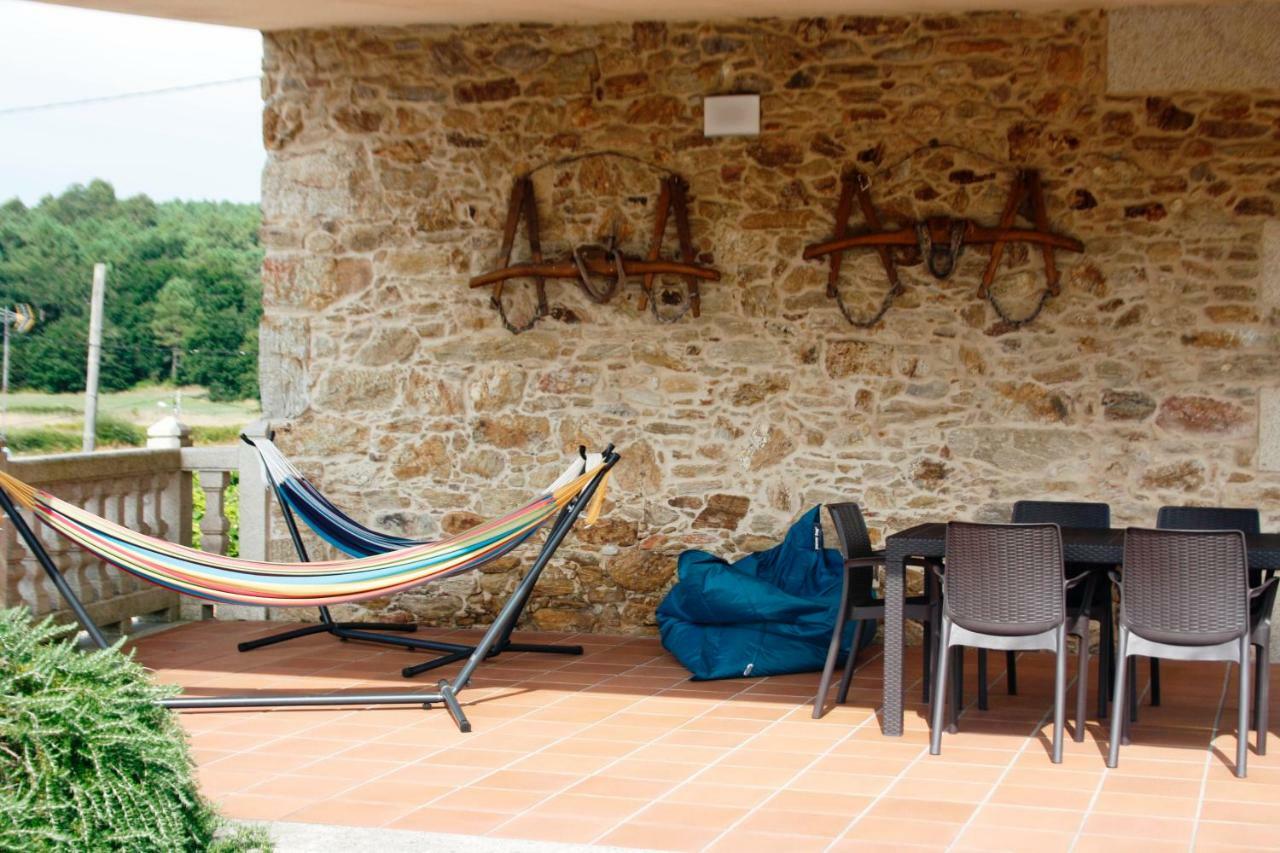 Villa Casa De Fares A Estrada Esterno foto