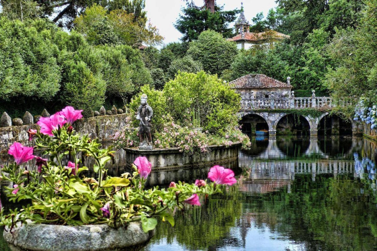 Villa Casa De Fares A Estrada Esterno foto